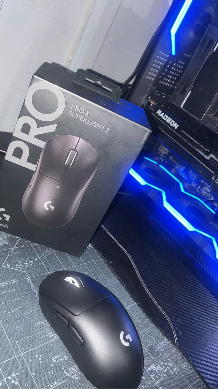 Mouse Logitech G Pro X Superlight 2 - Original, na caixa