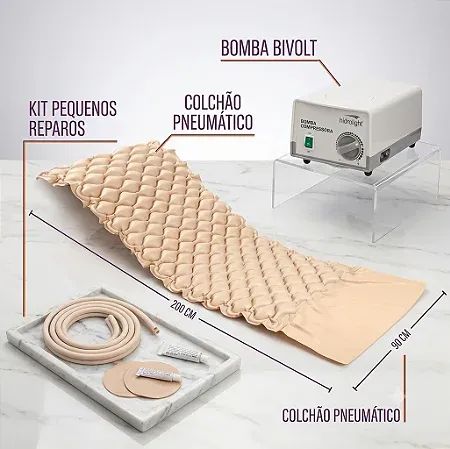 Kit Colchão Pneumático Bivolt - Foto 2