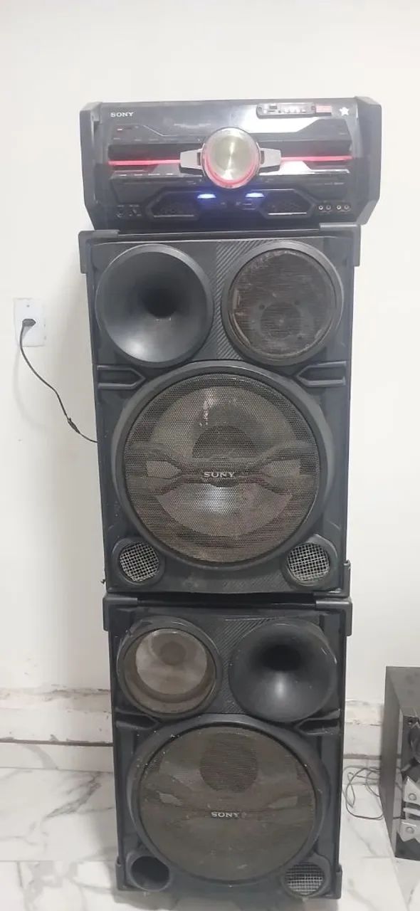Caixa de som completa SONY