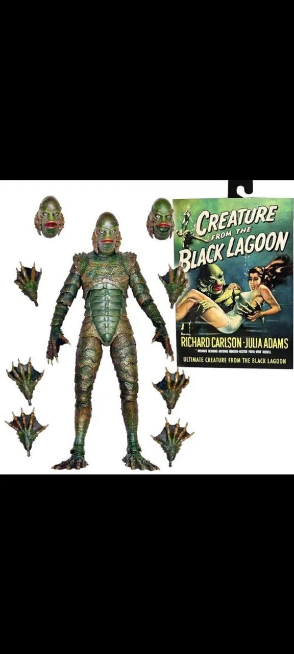 Boneco Monstro da Lagoa Negra Neca action figure universal monsters - Foto 4