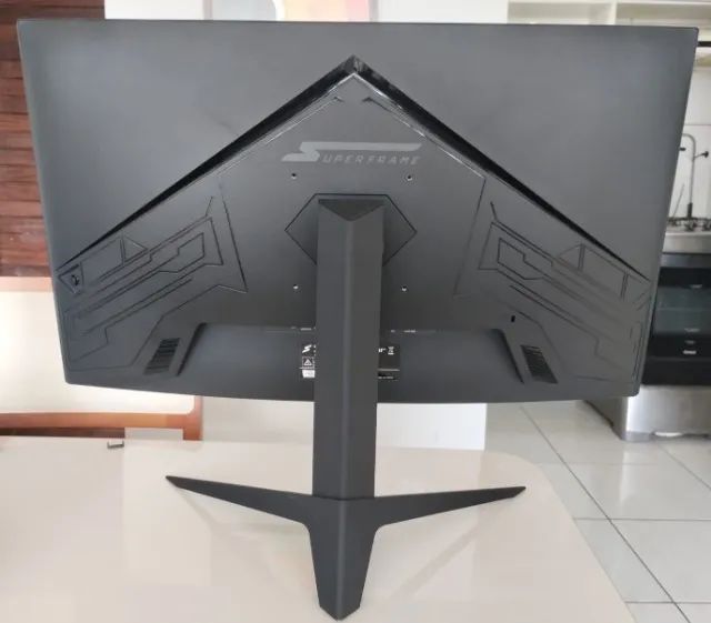 Monitor SuperFrame Precision 27' Polegadas Curvo QuadHD 1440p 165Hz FAST VA SFV2701G - Foto 3