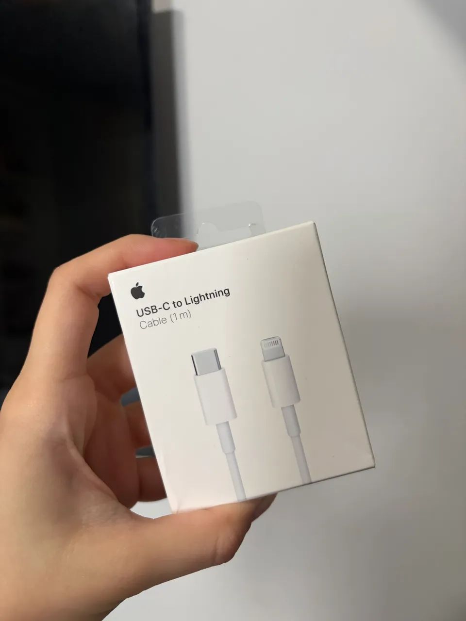 Cabo Lightning e USB C