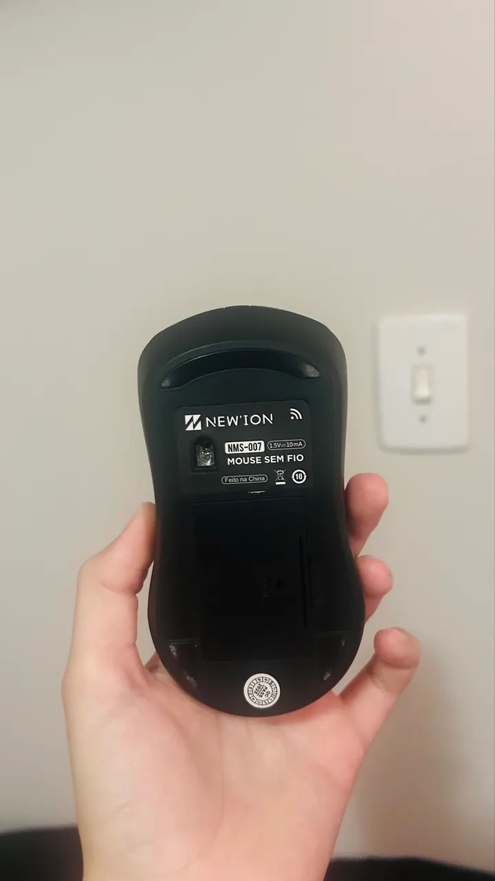Mause sem fio com receptor USB (dongle), funcionando perfeitamente. - Foto 3