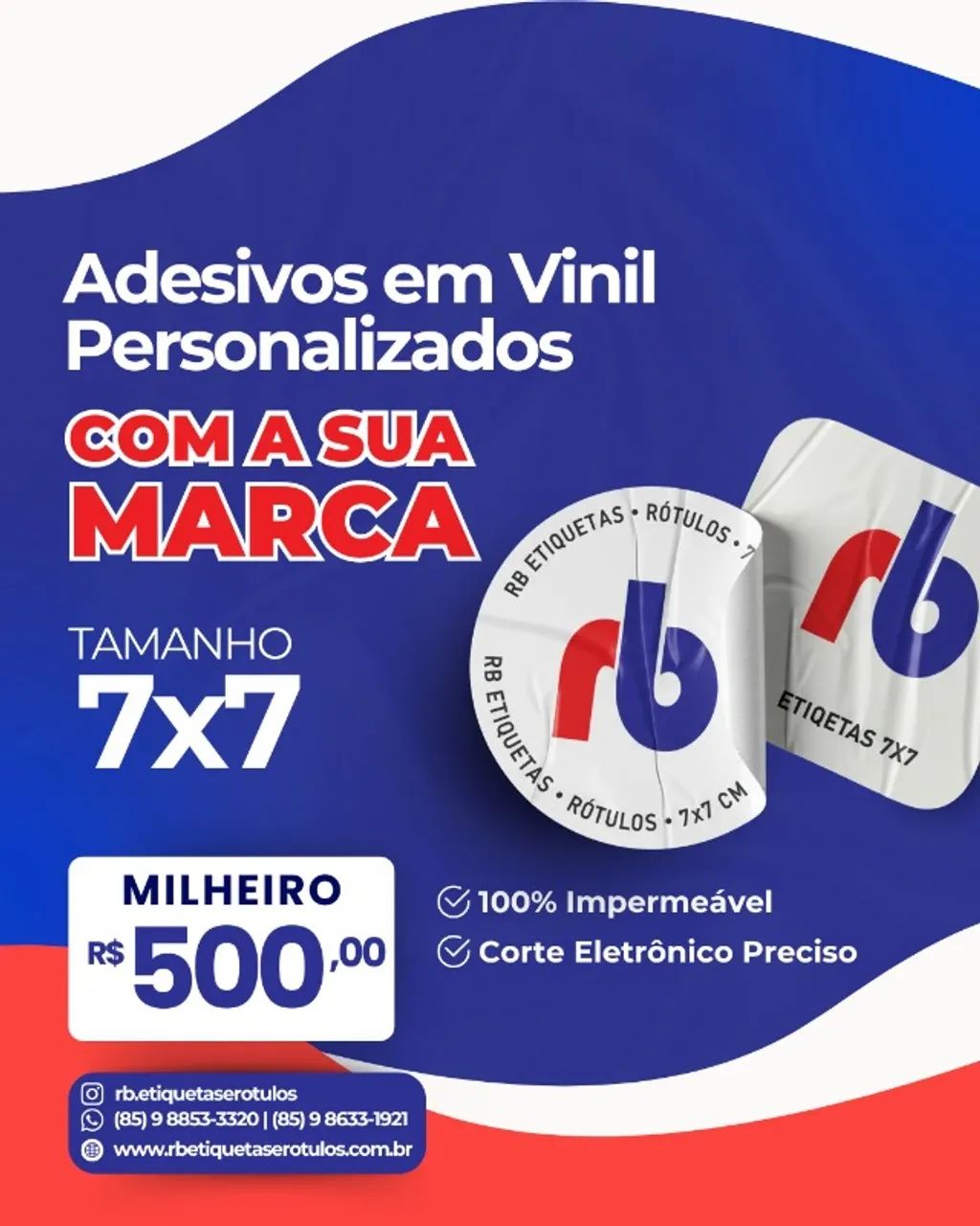 ADESIVO EM VINIL - Foto 5