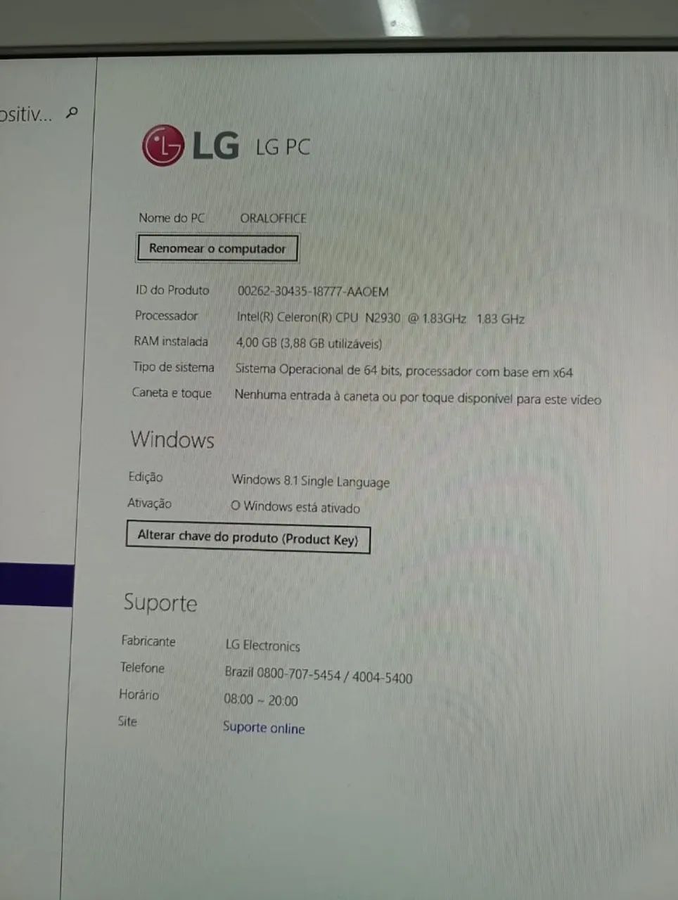 Monitor LG modelo: G22V24 - Foto 4
