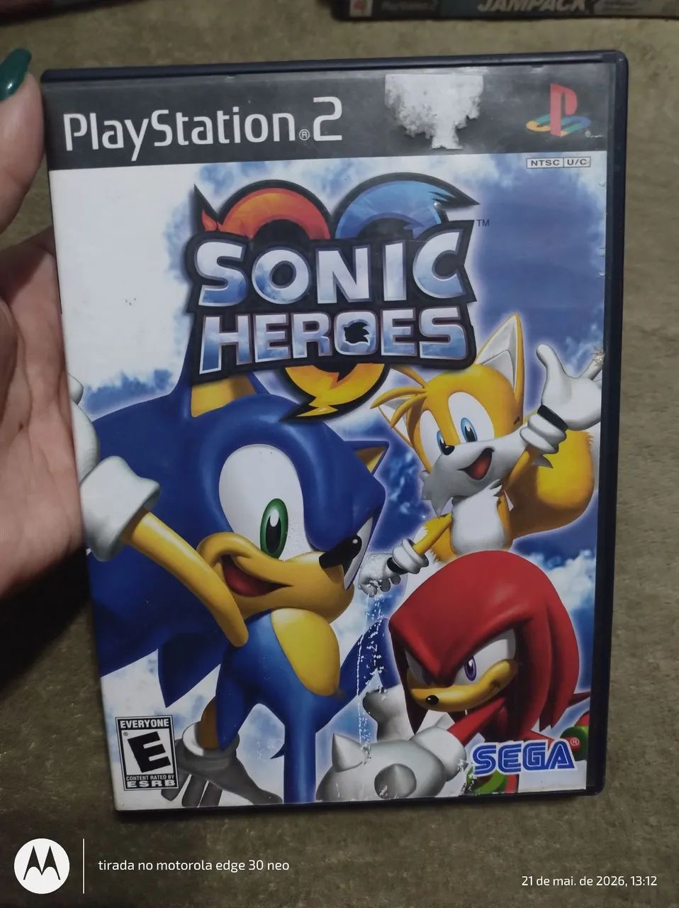 Sonic heroes sega ps2