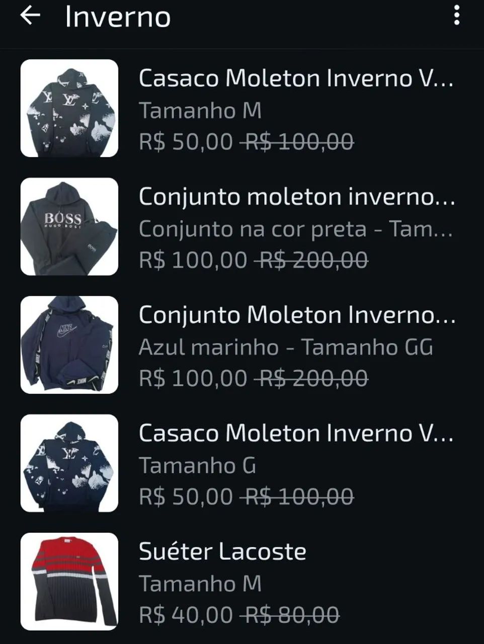 Roupas masculinas  - Foto 5
