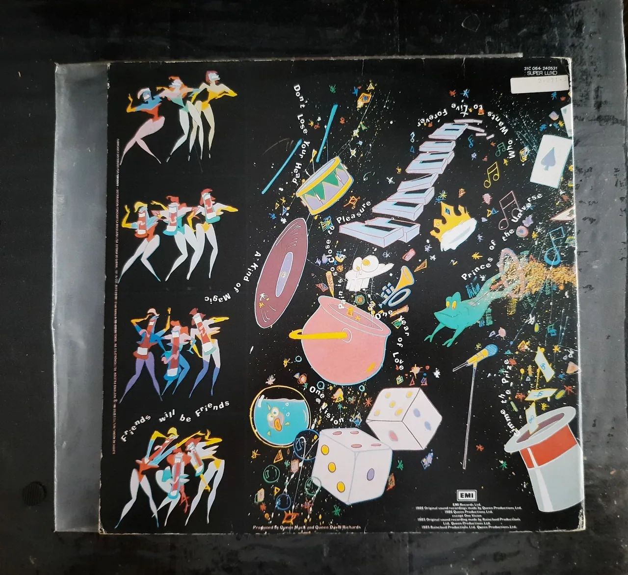 Lp Vinil Queen - A Kind Of Magic "1986". - Foto 2