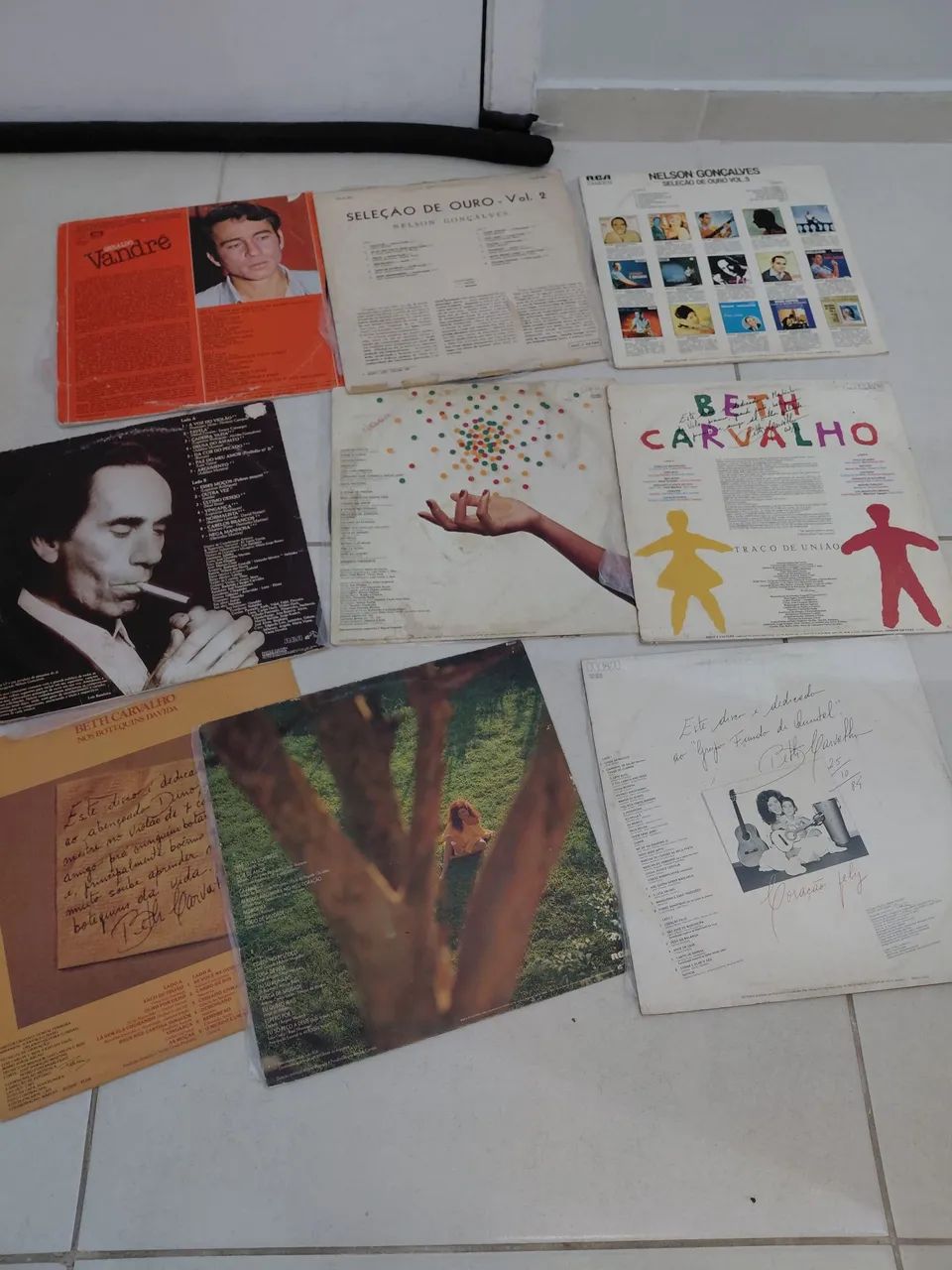 Lote 9 discos vinil berh carvalho/nelson gonc e Geraldo vandre - Foto 2