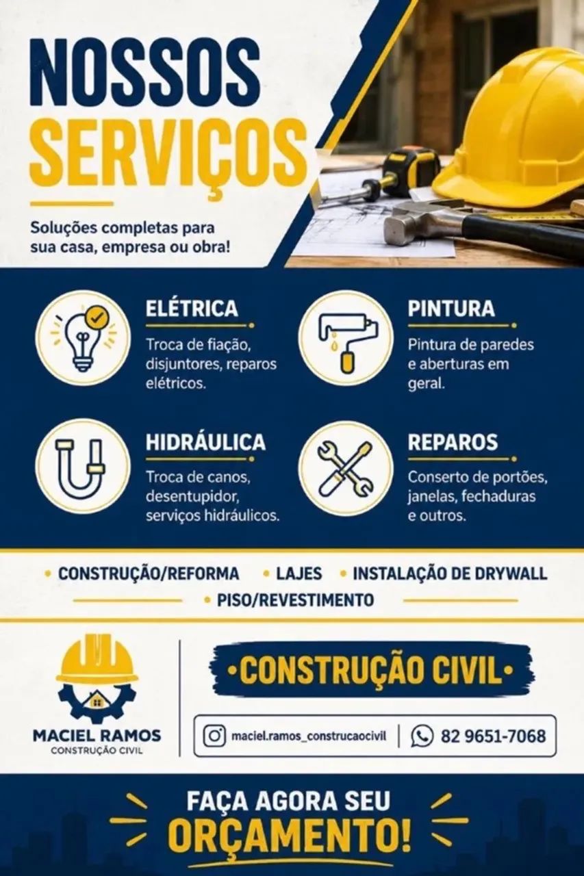 PEDREIRO DISPONÍVEL 