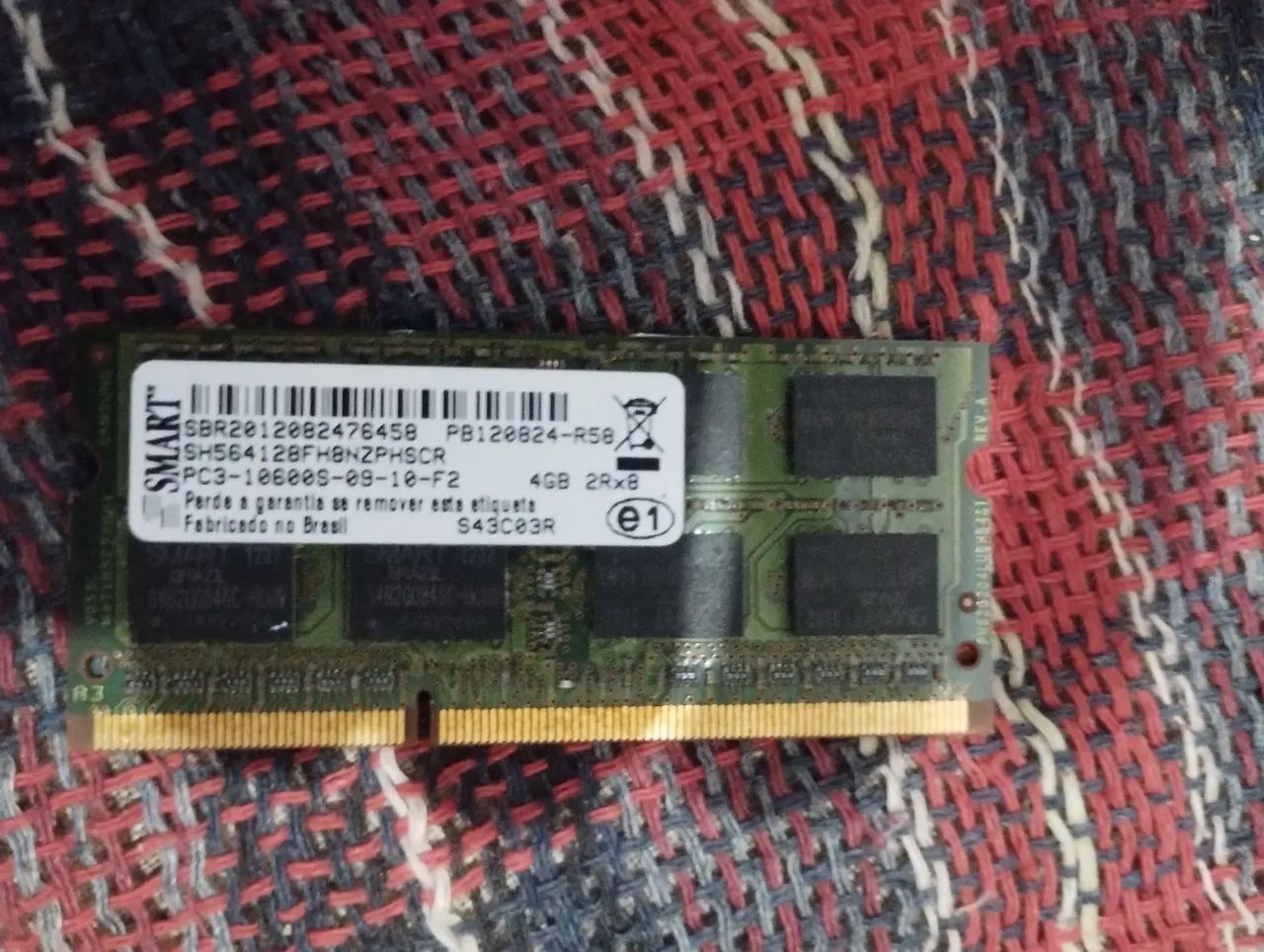 Memória RAM smart 4gb
