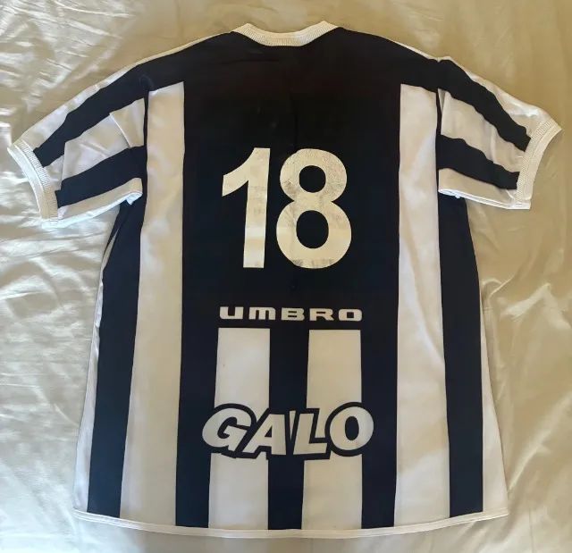 camisa atletico mineiro umbro 2002 g - Foto 5