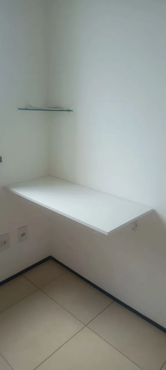 Mesa retrátil parede