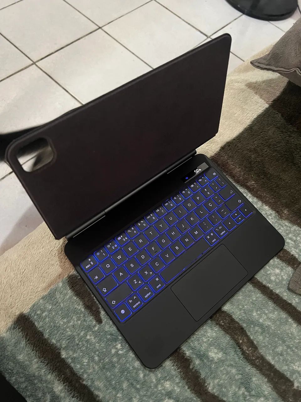 Bettdow Teclado Mágico para ipad Pro 