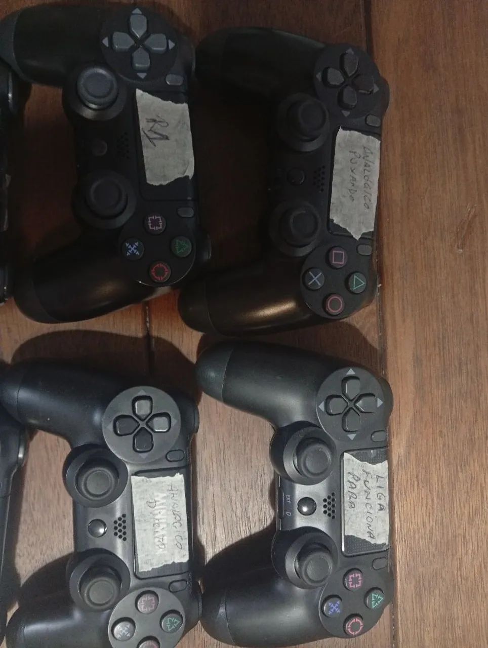 9 Controles de PS4 Bluetooth com defeito - Joystick  - Foto 2