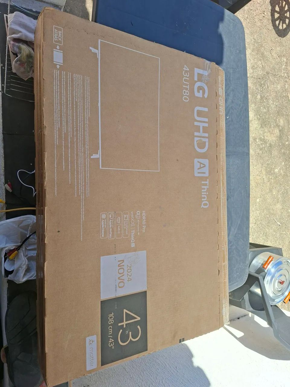 Tv lg 43 polegadas 43ut80 - Foto 3