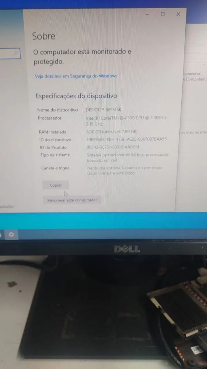 COMPUTADOR DE ESCRITÓRIO i5 + MONITOR DE 20 POLEGADAS LG - Foto 3