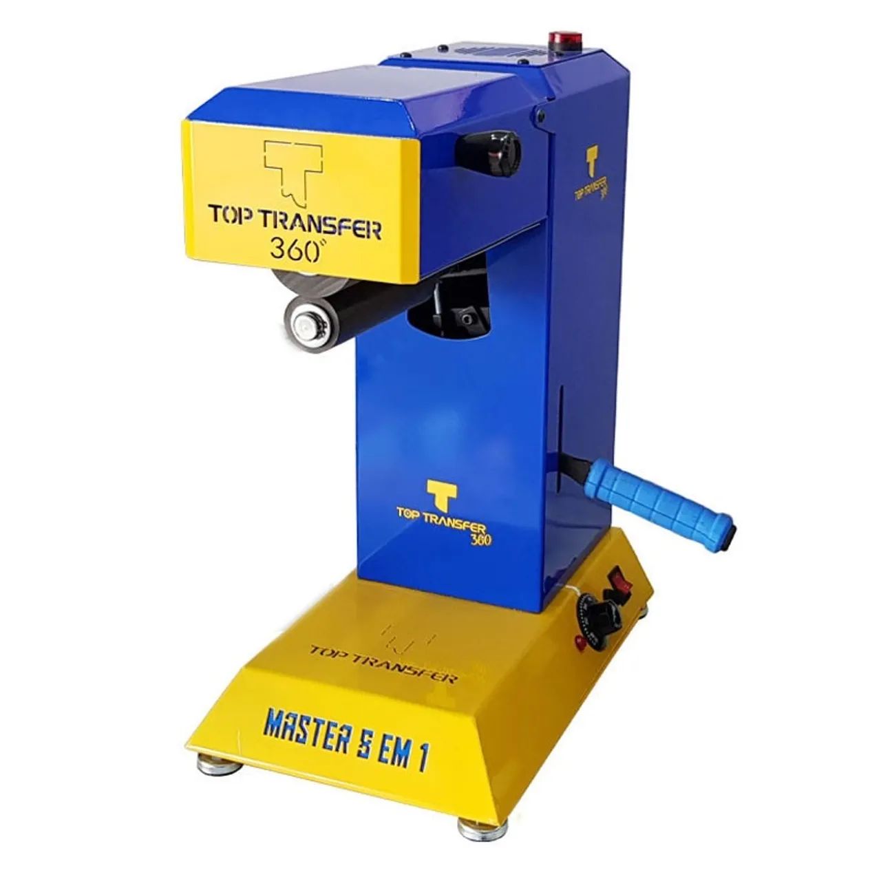 Máquina transfer giro 360 top transfer
