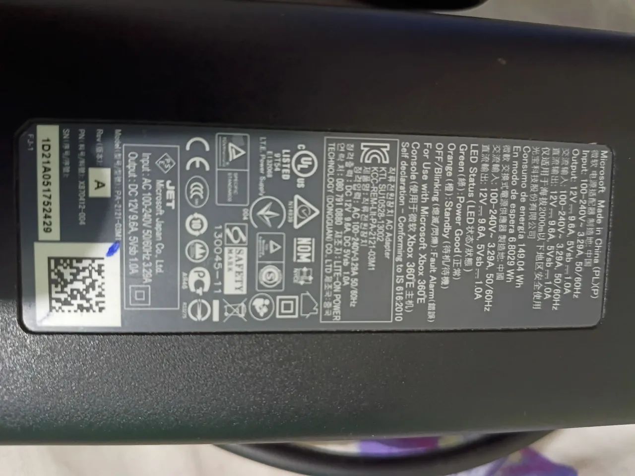 Fonte Xbox 360 super slim original  - Foto 3