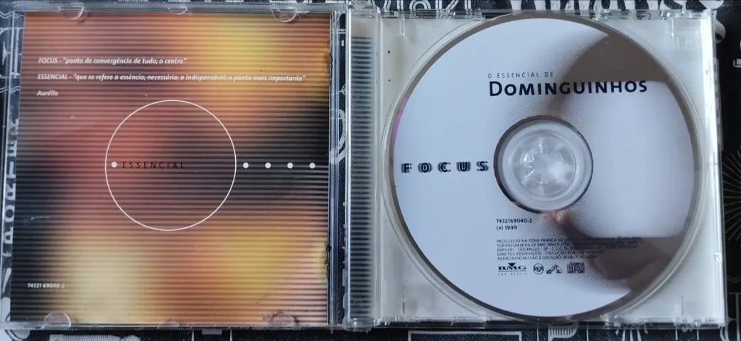 CD DOMINGUINGOS COLEÇÃO FOCUS O ESSENCIAL DE DOMINGUINHOS - Foto 2