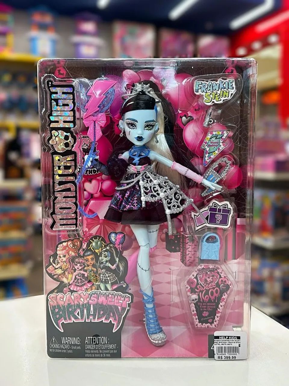 Boneca frank monster high g3