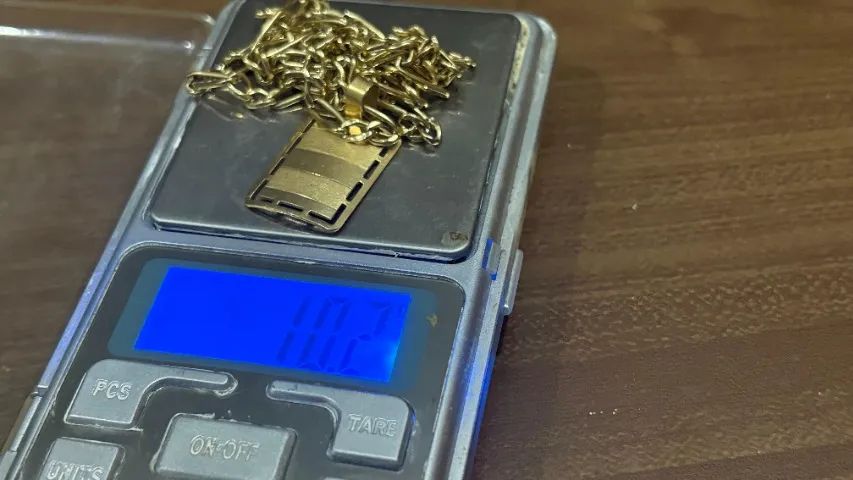 Corrente com pingente ouro 18k  - Foto 2