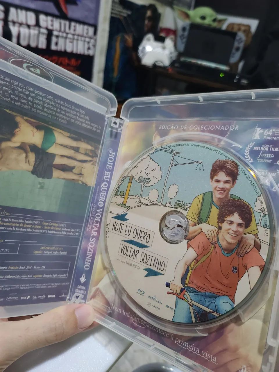 Blu-ray Hoje eu quero voltar sozinho, original intacto  - Foto 3
