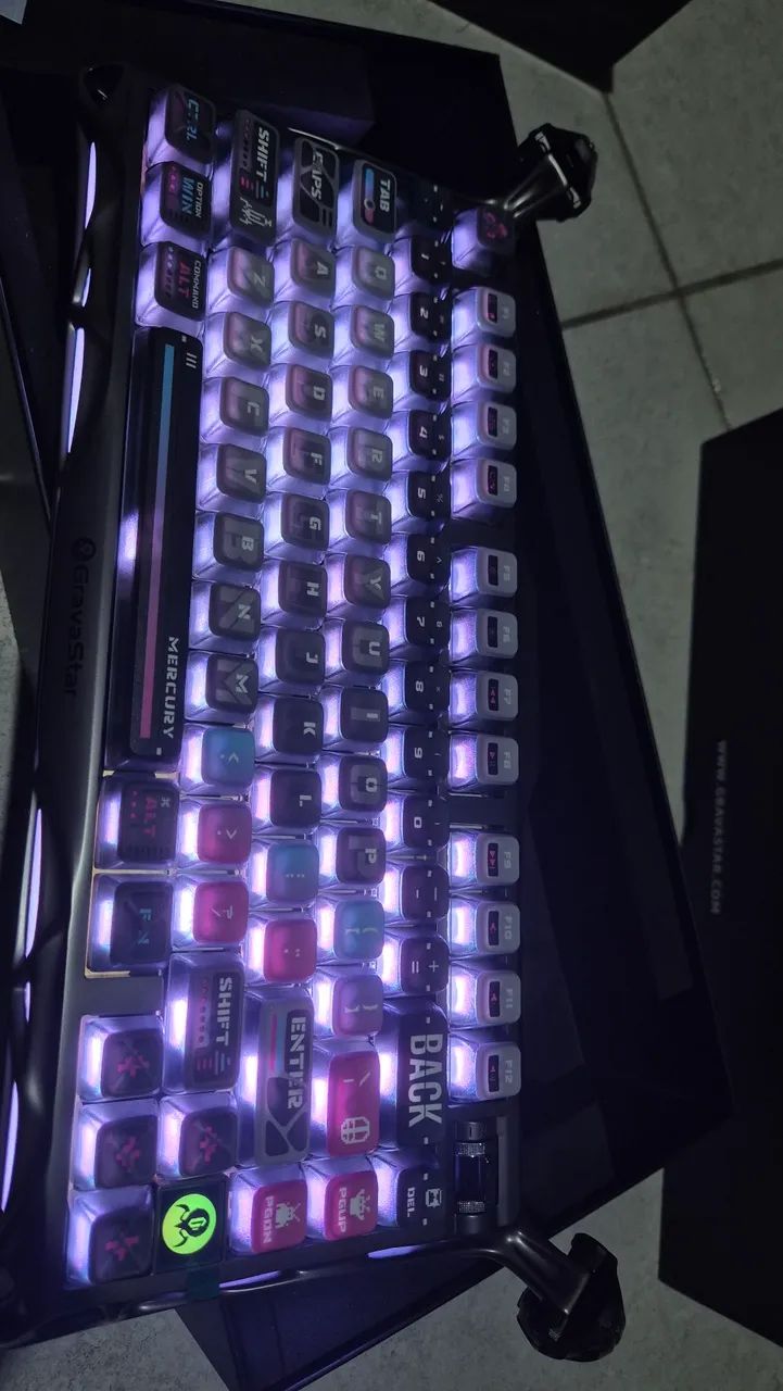 Teclado gamer Gravastar K1 pro - Foto 3