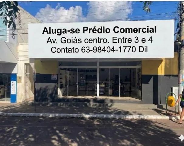 Aluga se Ponto comercial em Gurupi-TÔ  Av Goiás 
