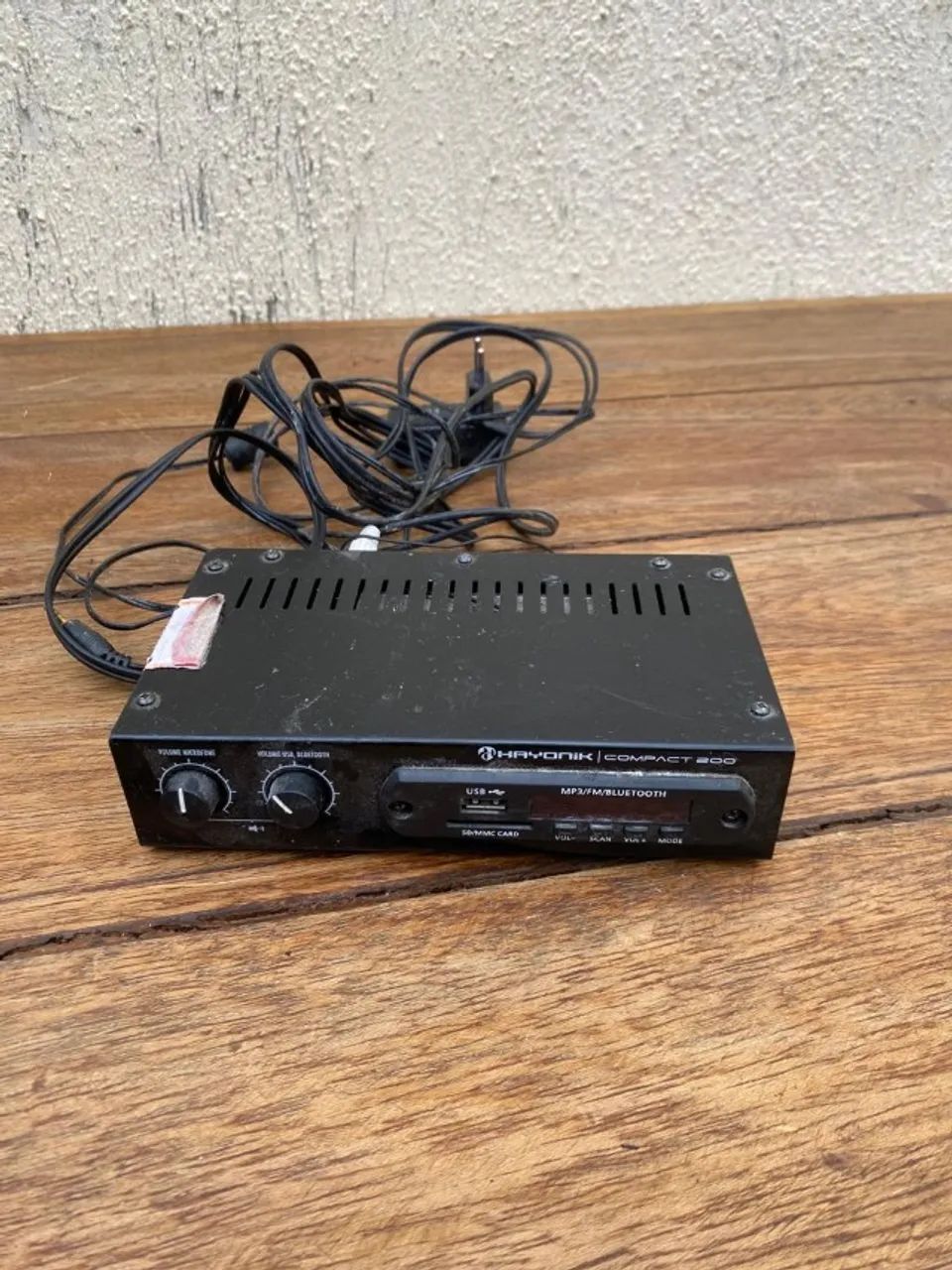 Amplificador de som ambiente