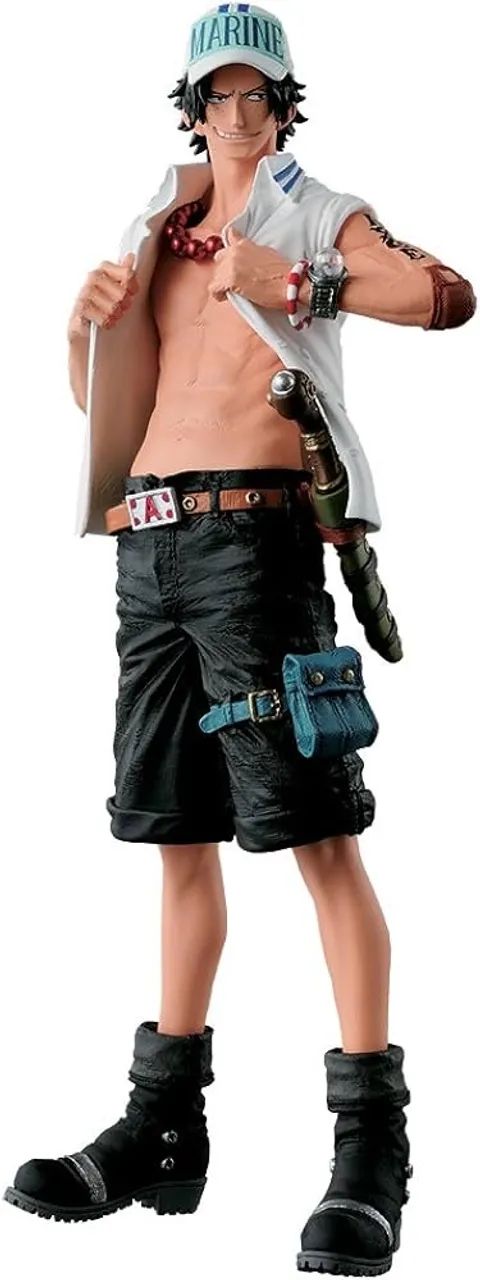 Figure ace one piece marinha 25cm sem caixa