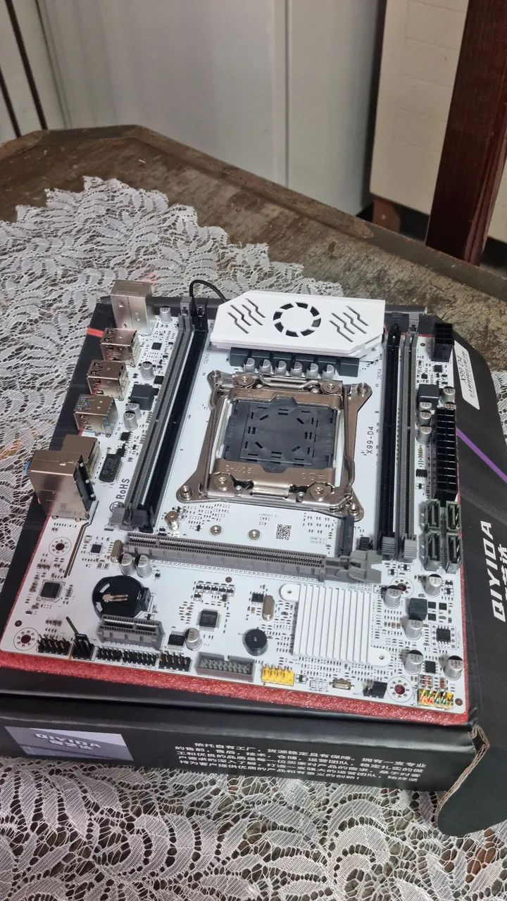 Placa-mãe x99 d4 - Foto 3