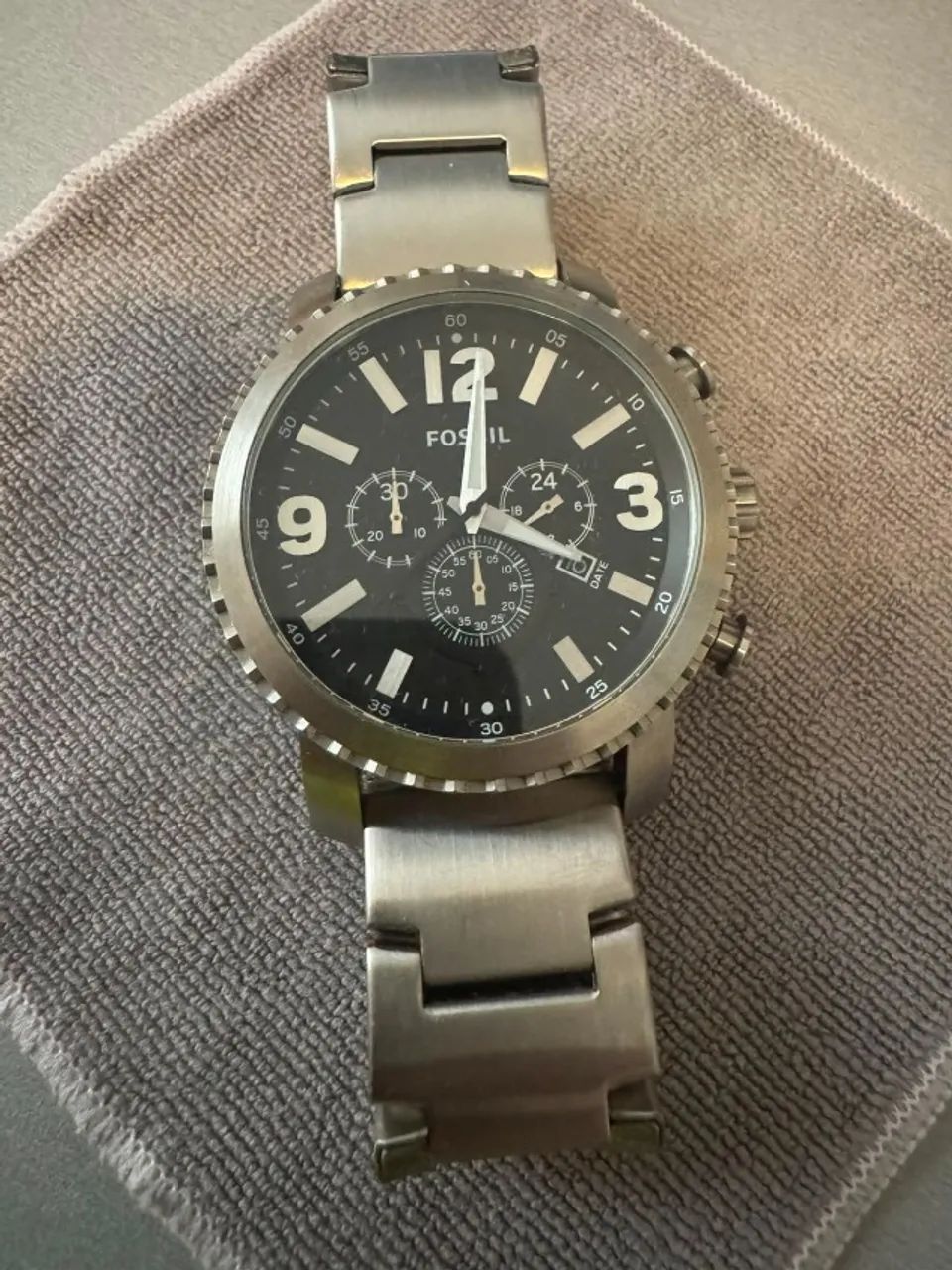 Relógio Fossil -Original - Masculino, com design robusto e elegante. - Foto 2