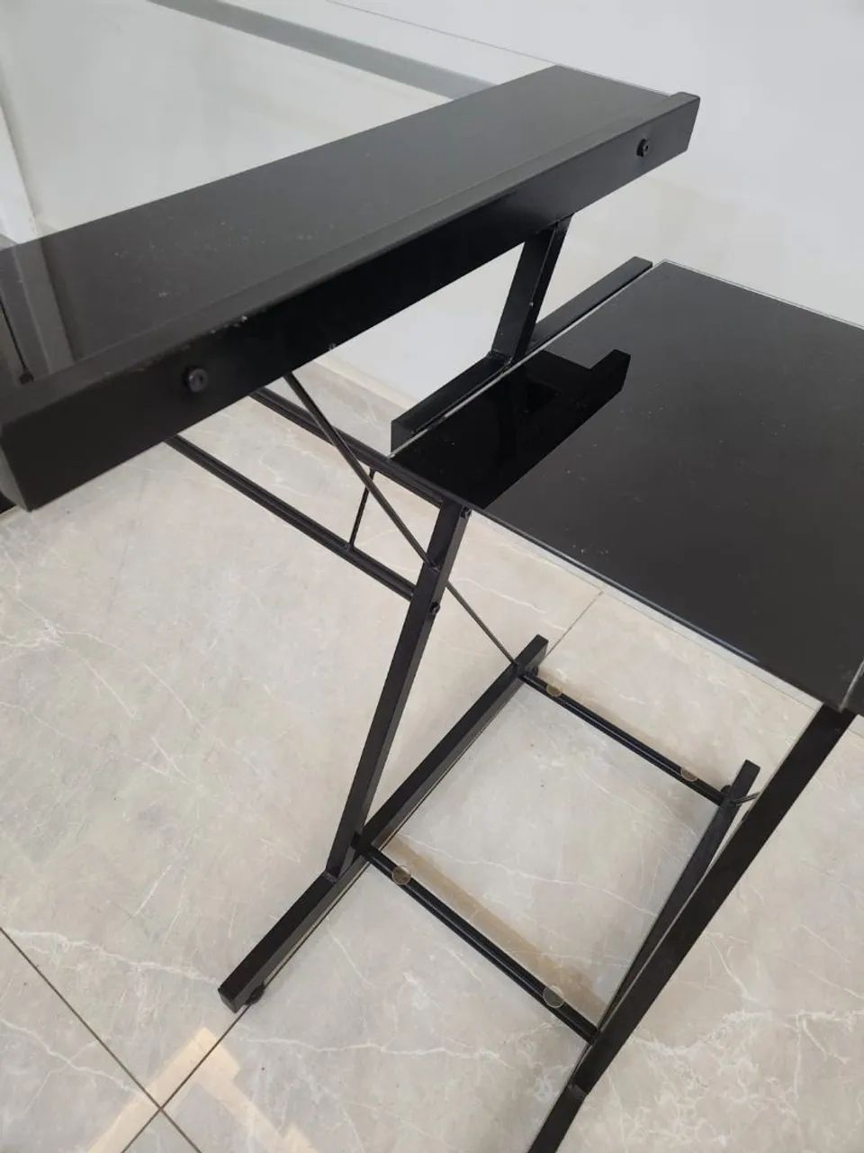 Mesa de Vidro e Metal (Usada) - Foto 4