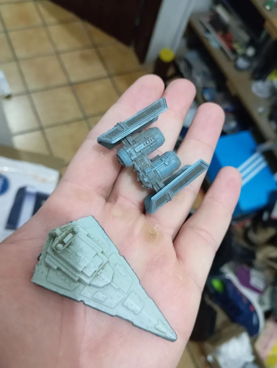 Star Wars naves micro machine 1996 e tie bomber - Foto 3