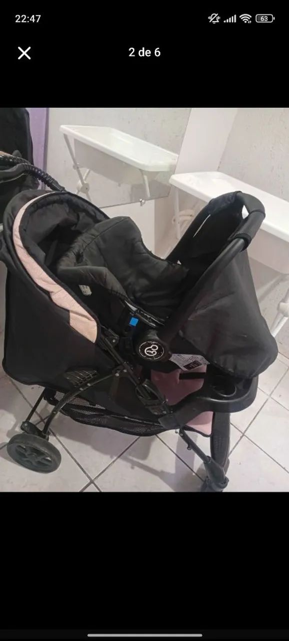 Carrinho de bebê  - Foto 2