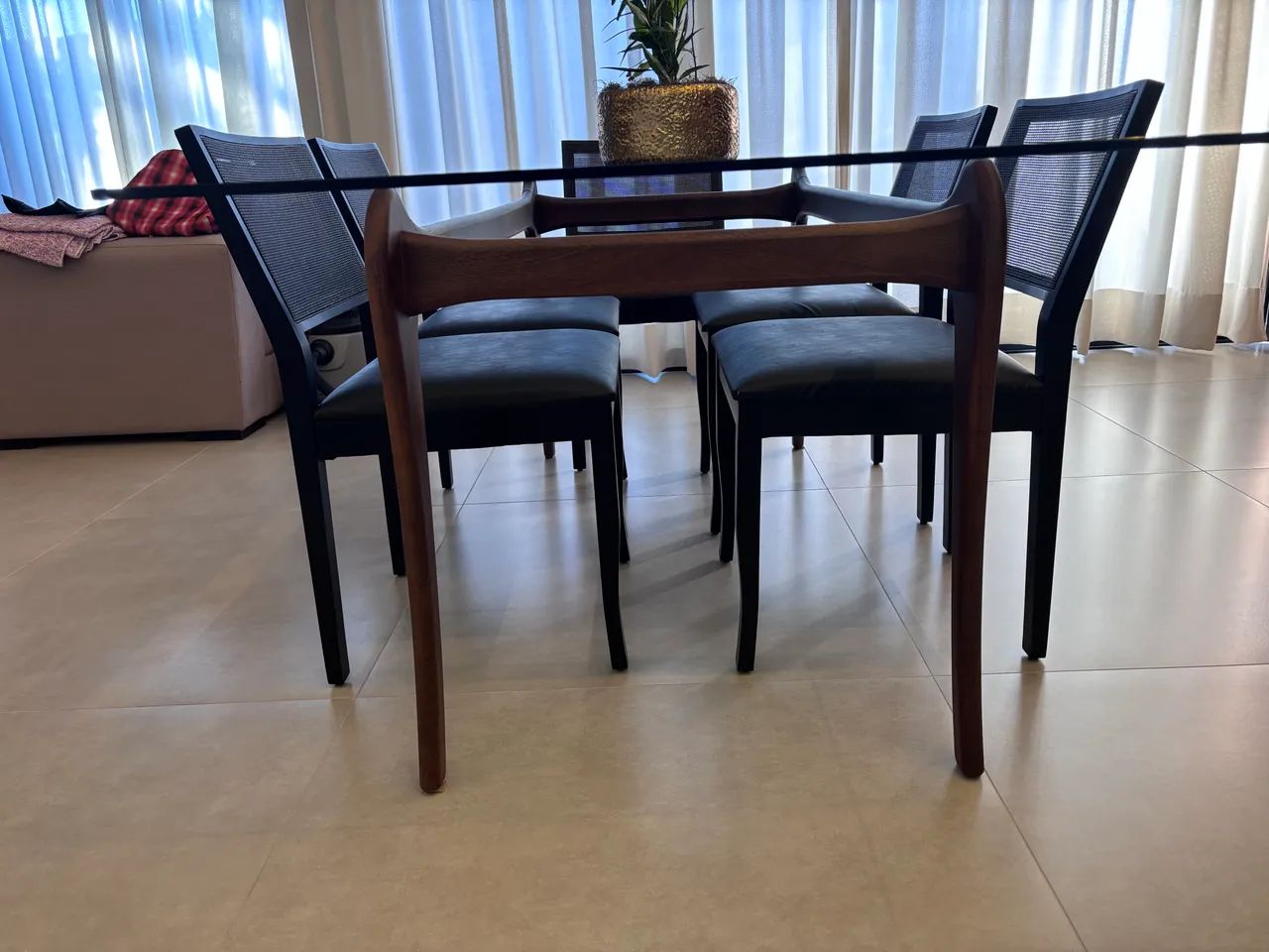 Mesa de jantar com 6 cadeiras - Foto 5
