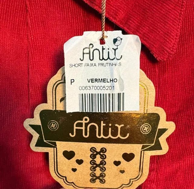 Short Antix original NOVO COM TAG. Tam P - Foto 3