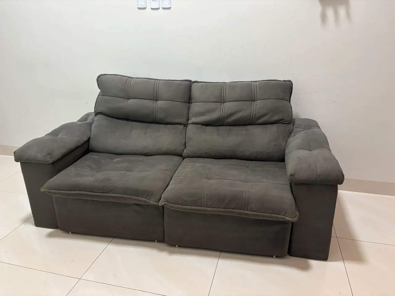 Sofá retrátil 2 lugares - Foto 2