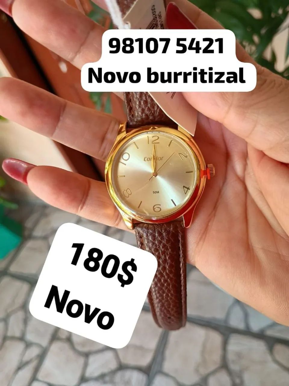 Relógio feminino condor novo 