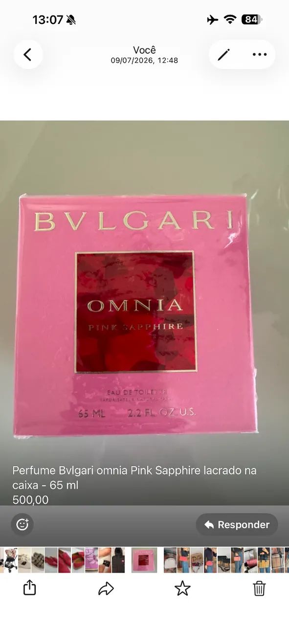 Perfume Bvlgari Omnia Pink Sapphire
