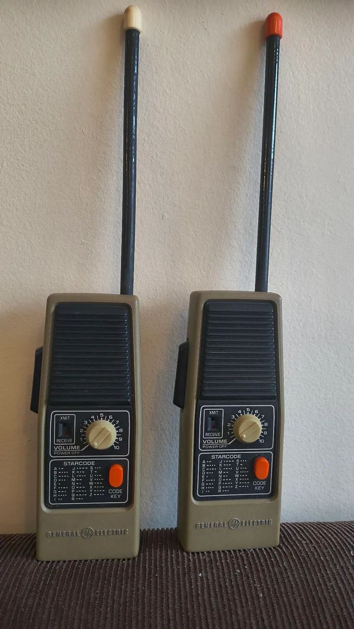 Walk talkie antigo, GE