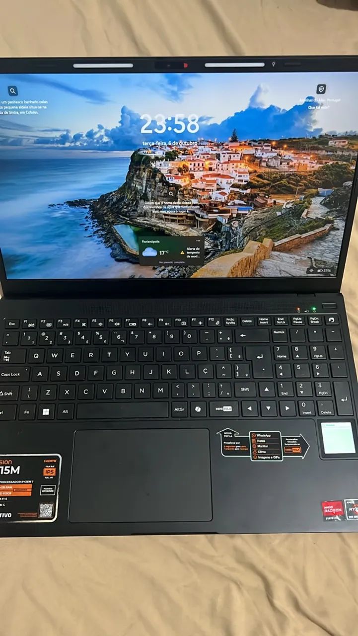 Notebook c/memória ram 24gb novinho  - Foto 3