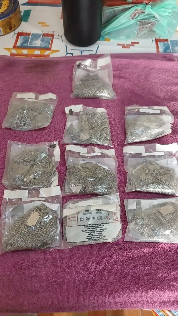 Luva de aço