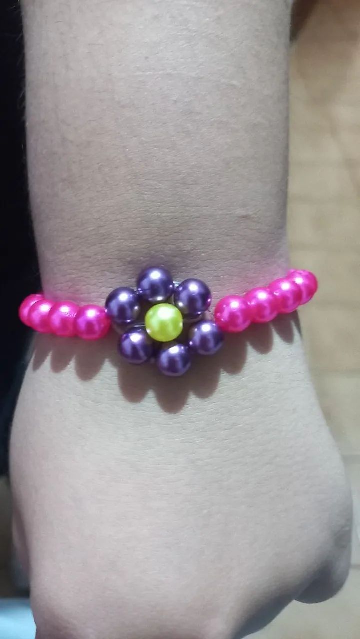 Pulseira de pérolas 