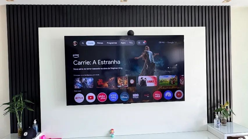 SmartTV ano modelo 2027 Tela Amoled 75 polegadas 3 meses de uso . - Foto 2