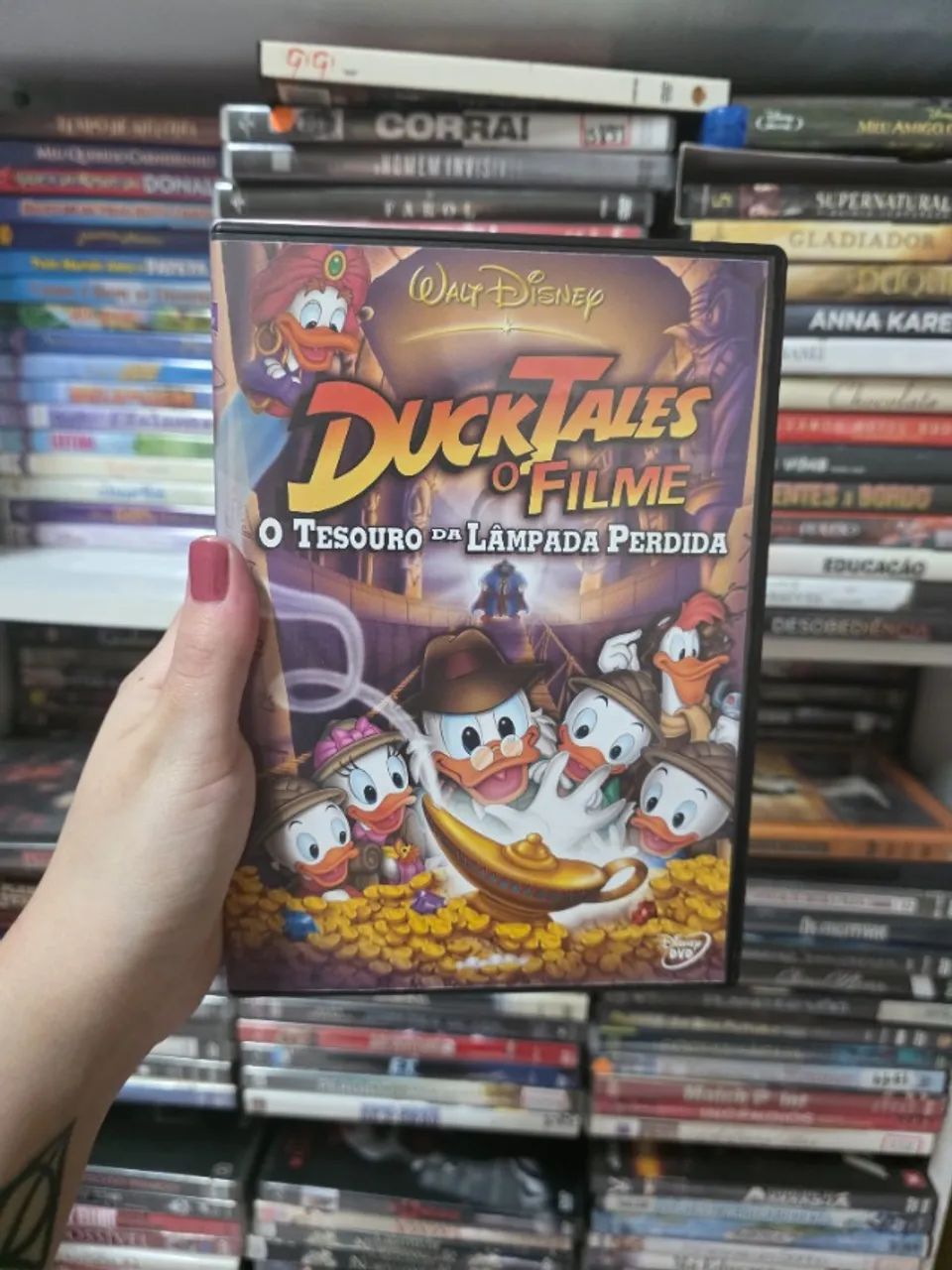 DVD Ducktales Tesouro Da Lâmpada Perdida