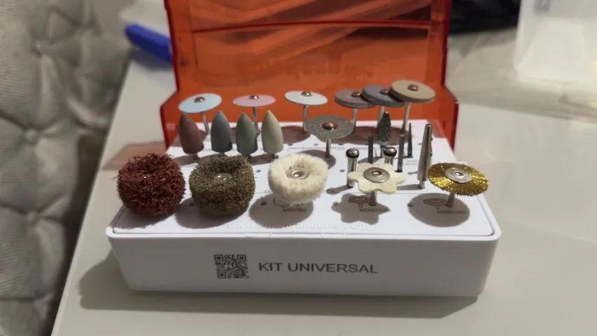 Kit Acabamento e Polimento Universal - American Burrs - Foto 3
