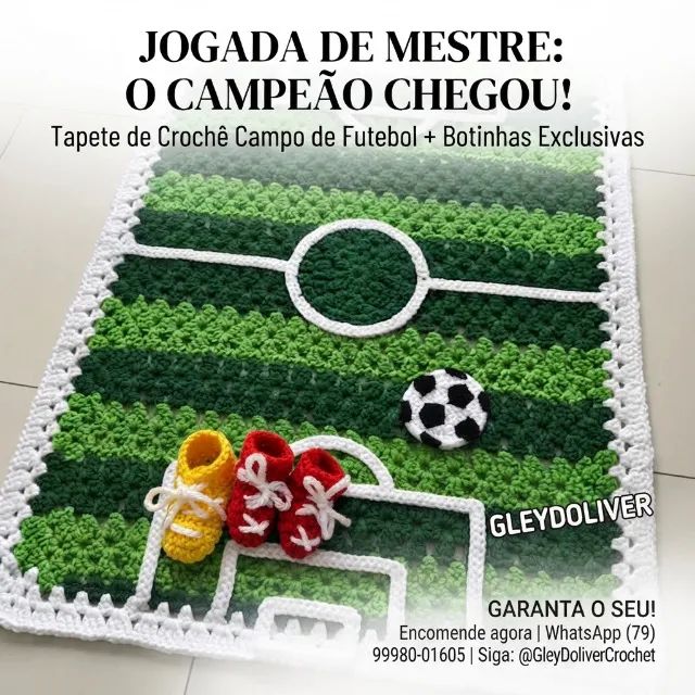TAPETE DE CROCHET INTERATIVO  - Foto 3