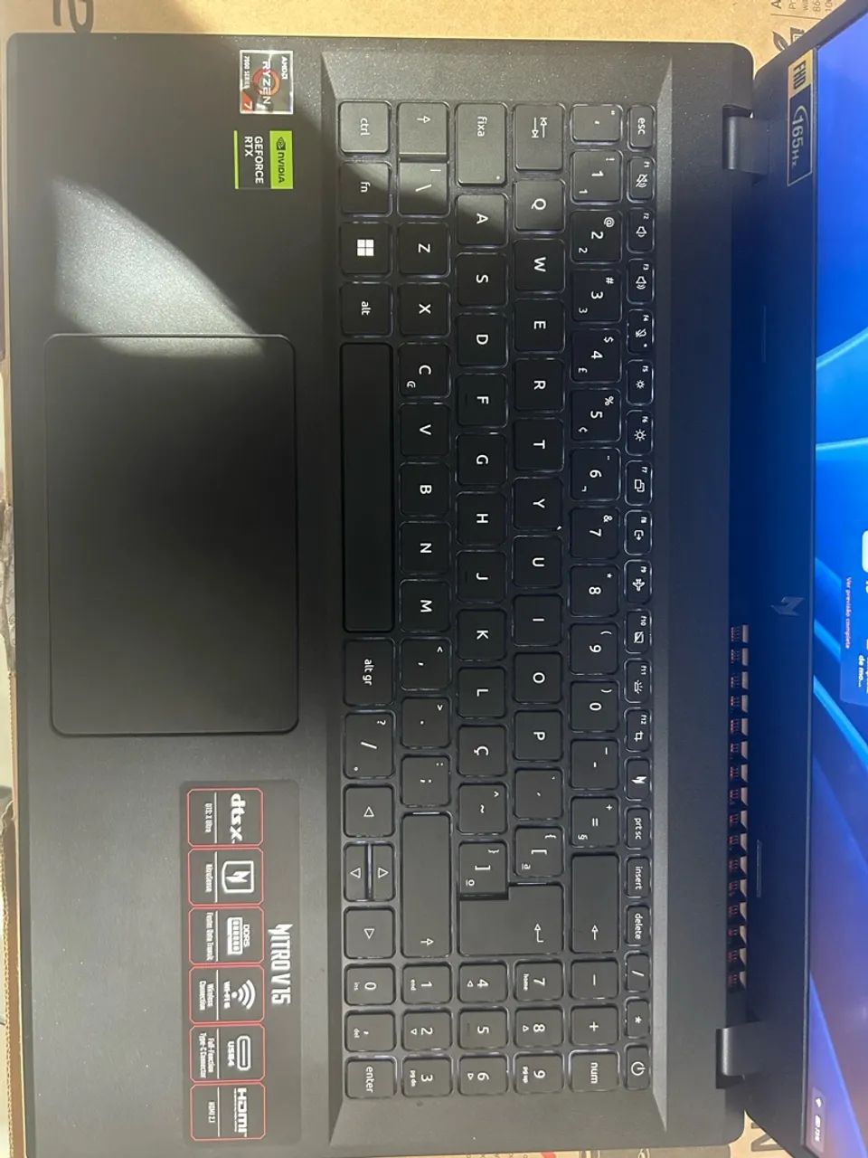 Notebook Gamer Acer Nitro V 15 16GB RTX 4050 - Foto 2